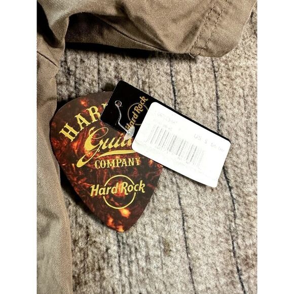 NWT Hard Rock Cafe Guitar Company Aruba Mens Short Sleeve Button Garage Shirt L - Picture 7 of 11